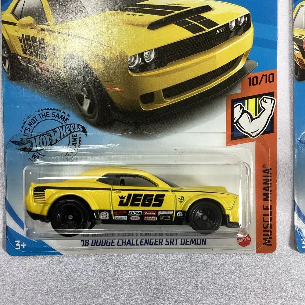 Hot Wheels Mattel Diecast Lot Of 6 Race Team Muscle Mania Race Day New Sealed